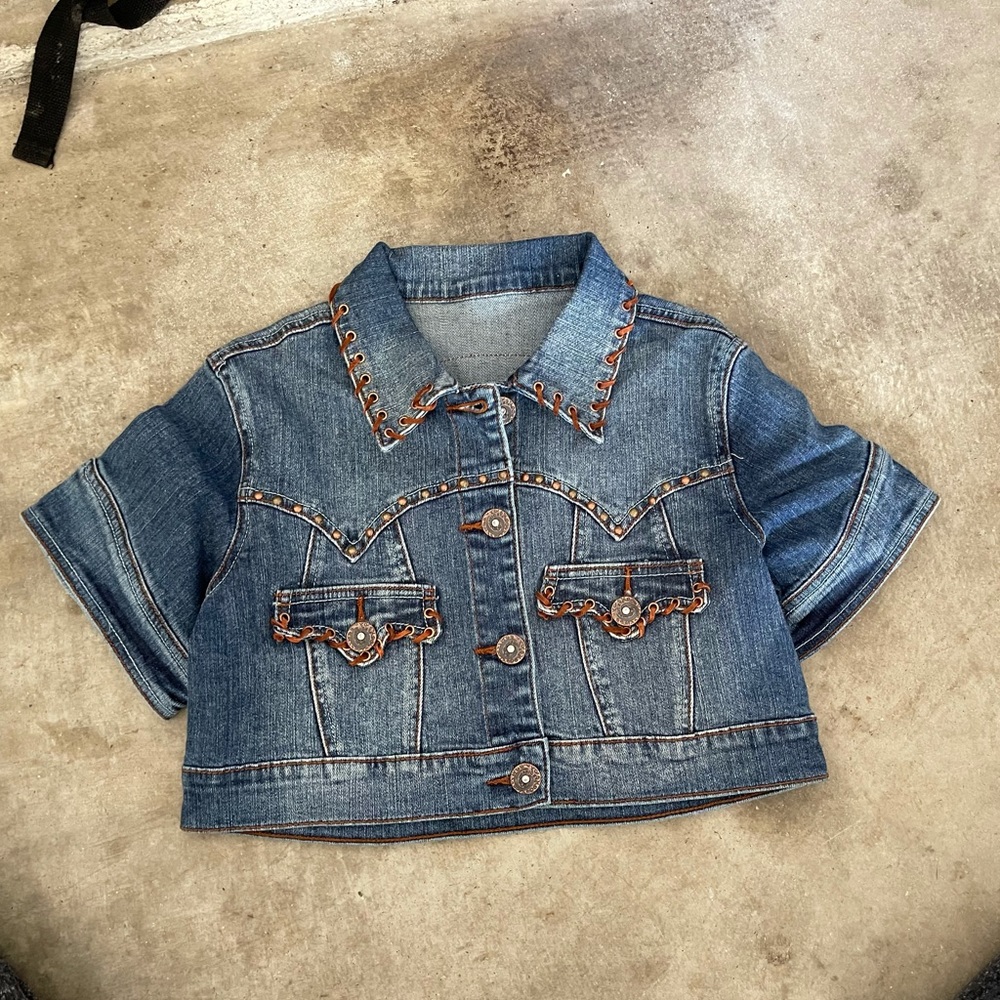 jean jacket cropped